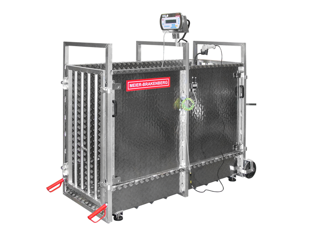 Mobile Fresserwaage in Sonderbauform Mobile Fresserwaage in Sonderbauform mit individuellen Abmessungen
