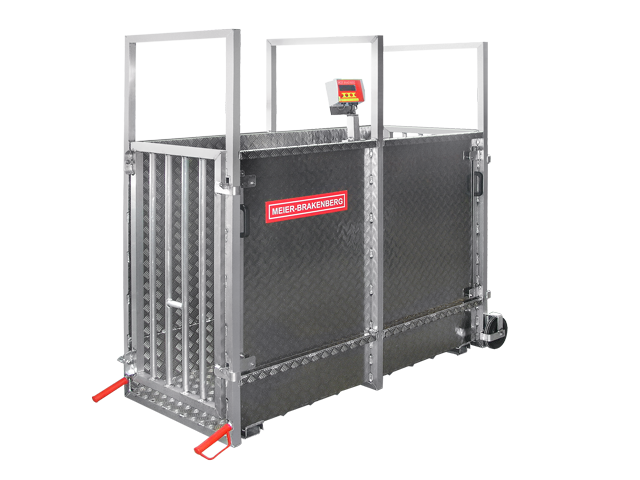 Mobile Fresserwaage in Sonderbauform Mobile Fresserwaage in Sonderbauform mit individuellen Abmessungen
