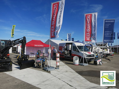 Messestand auf der Demopark