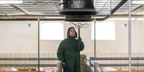 Abluftschacht reinigen Die Lösung um Abluftschächte komfortabel zu reinigen. Zum Anschluß an den Hochdruckreiniger.