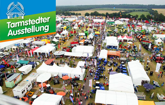 Ausstellungsgelände Tarmstedter Ausstellung Die regionale Messe "Tarmstedter Ausstellung" öffnet vom 08.-11. Juli 2016 ihre Pforten. Ausgestellt werden bei unsere Exklusiv Vertriebs- und Servicepartnern die Profi-Hochdruckreiniger MBH, die Einzeltierwaage für Mastschweine und Porky's Pick Up.