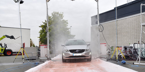 Tierseuchenbekämpfung LKW Dekontamination Afrikanische Schweinepest